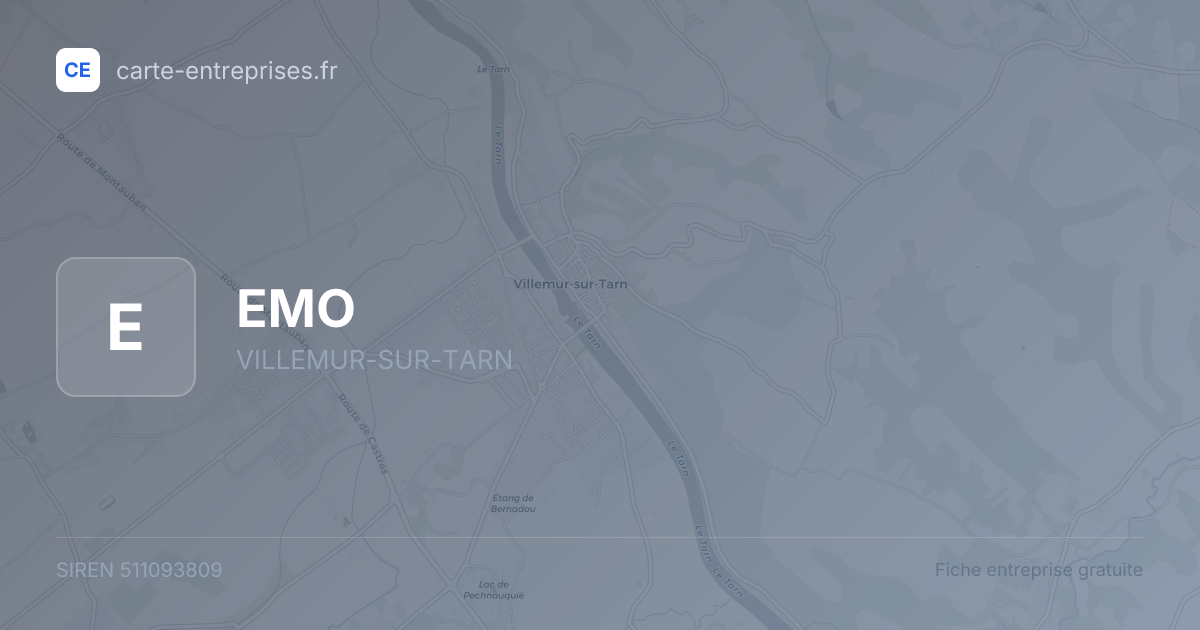 EMO — 511093809 — fiche entreprise