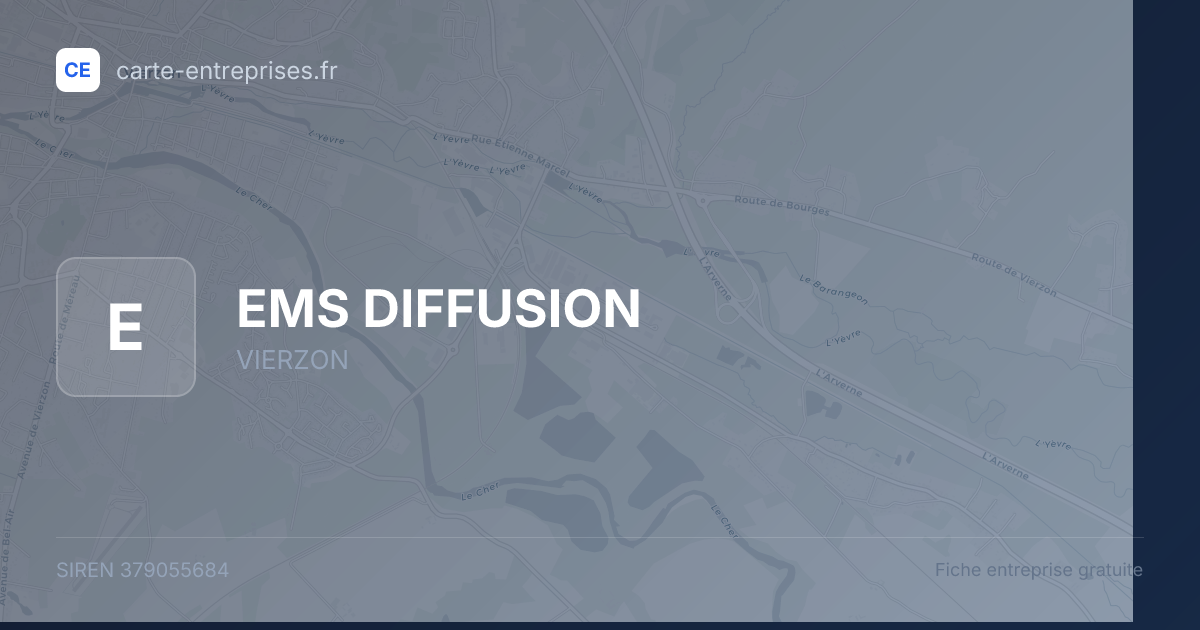 EMS DIFFUSION — 379055684 — fiche entreprise