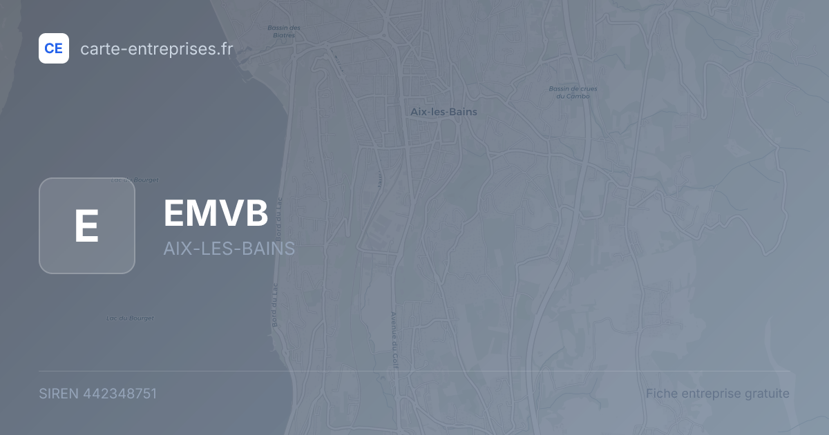 EMVB — 442348751 — fiche entreprise