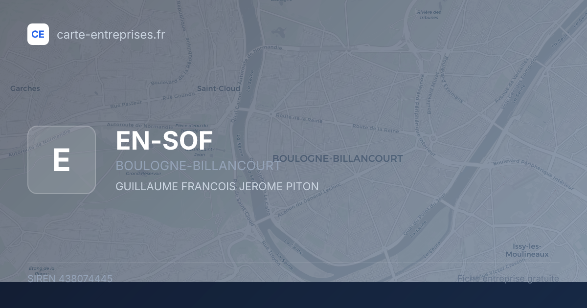 EN-SOF — 438074445 — fiche entreprise