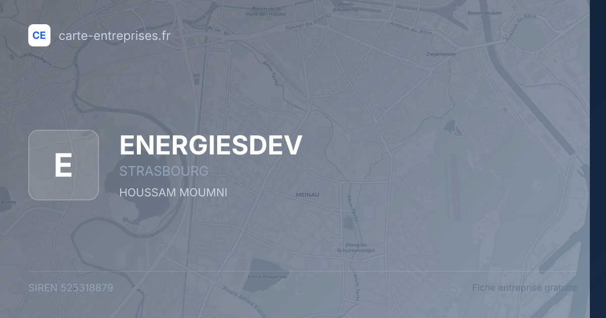 ENERGIESDEV — 525318879 — fiche entreprise