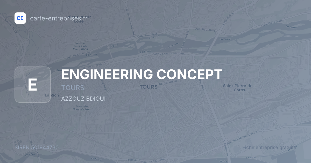 ENGINEERING CONCEPT — 501944730 — fiche entreprise