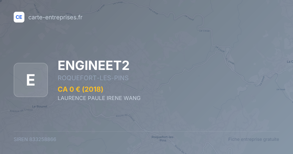ENGINEET2 — 833258866 — fiche entreprise