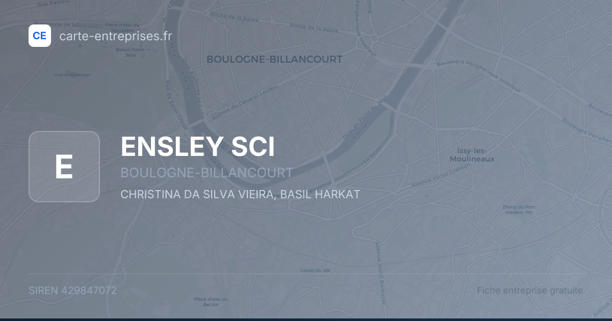 ENSLEY SCI — 429847072 — fiche entreprise