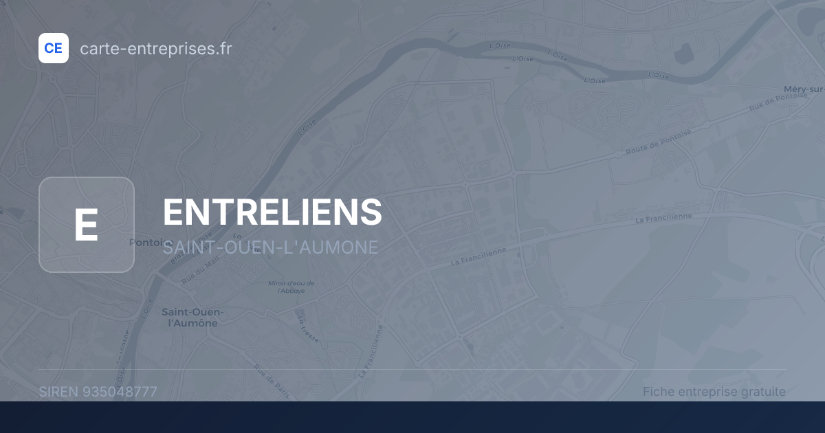 ENTRELIENS — 935048777 — fiche entreprise