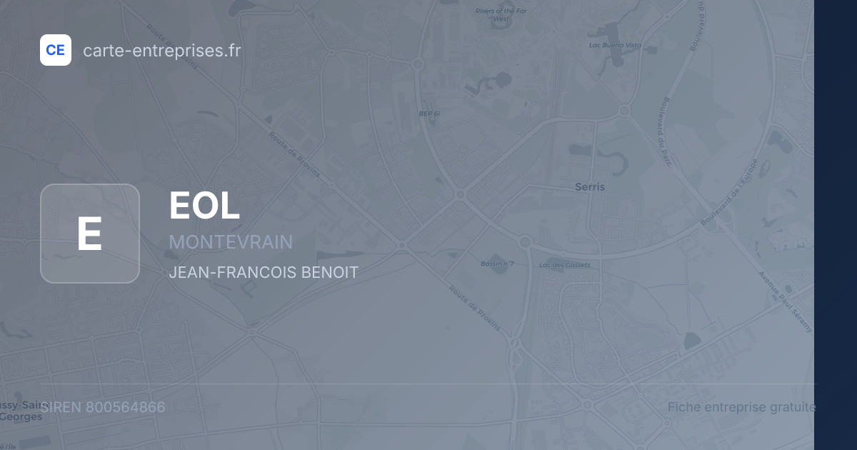 EOL — 800564866 — fiche entreprise