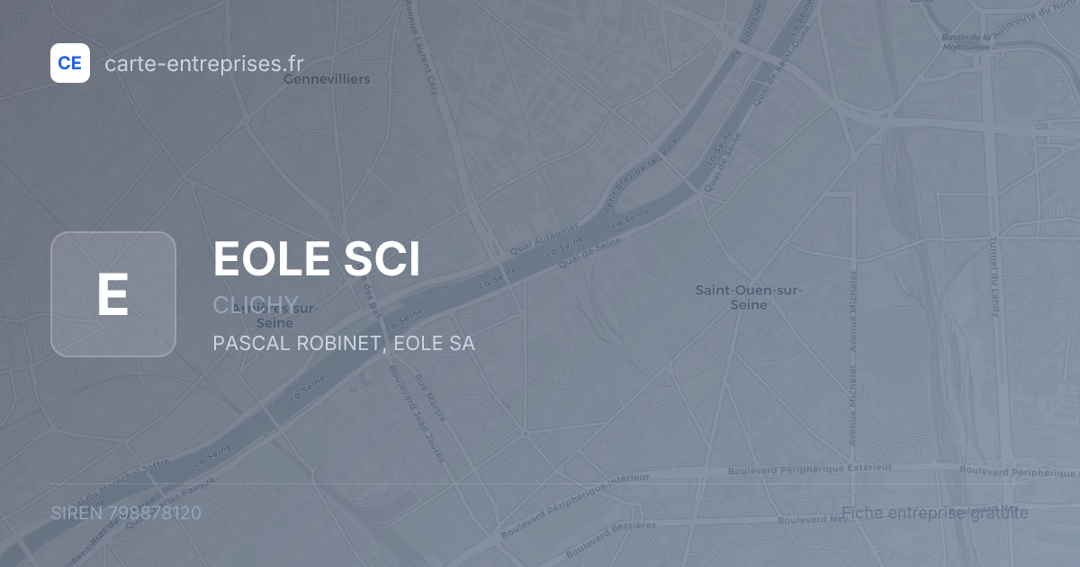 EOLE SCI — 798878120 — fiche entreprise