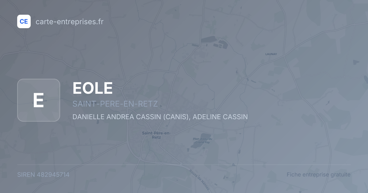 EOLE — 482945714 — fiche entreprise