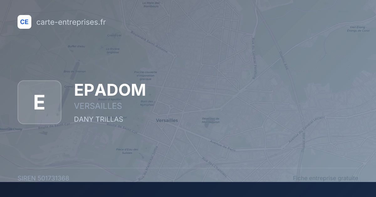 EPADOM — 501731368 — fiche entreprise