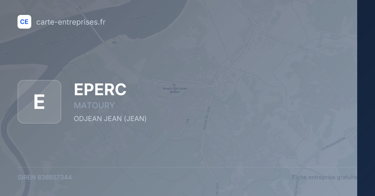 EPERC — 838657344 — fiche entreprise