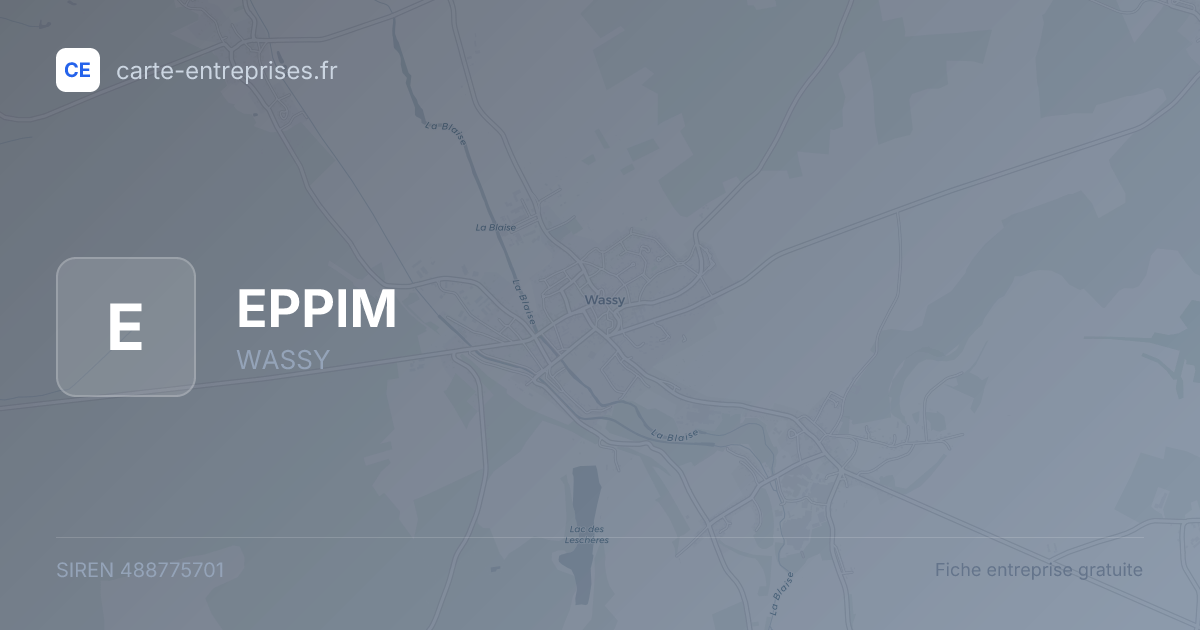 EPPIM — 488775701 — fiche entreprise