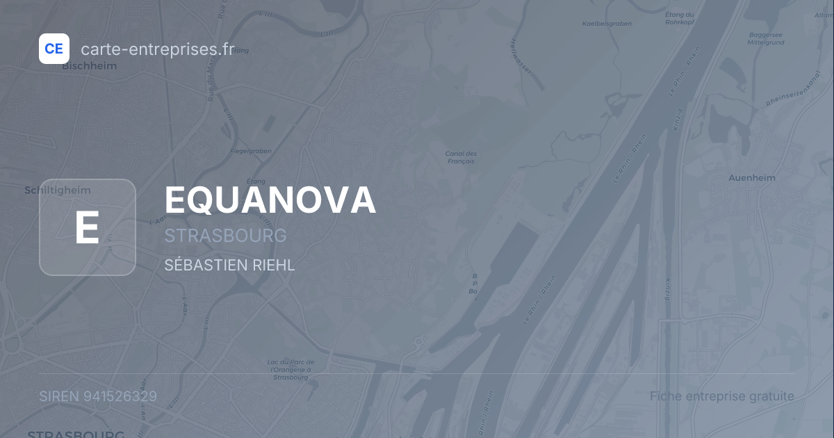 EQUANOVA — 941526329 — fiche entreprise