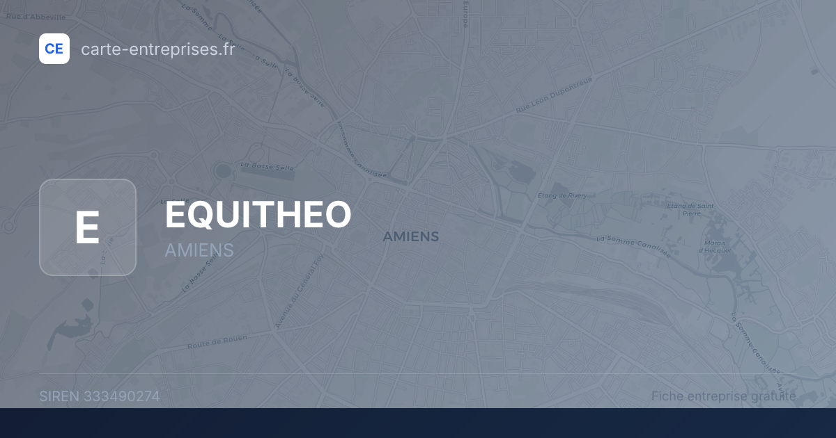 EQUITHEO — 333490274 — fiche entreprise