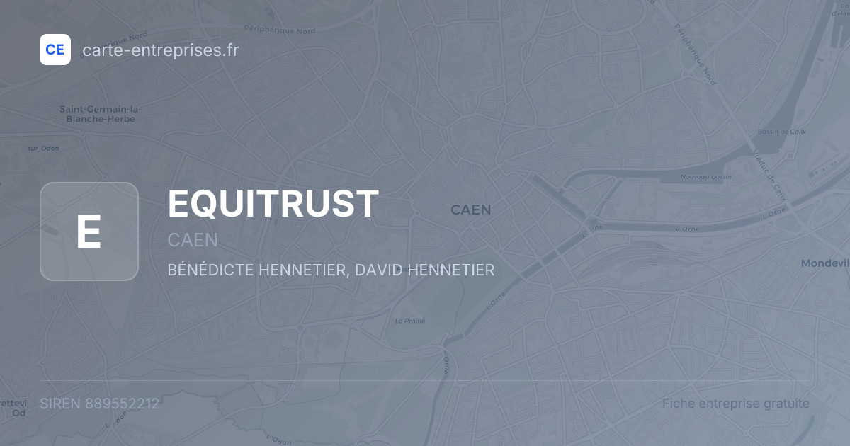 EQUITRUST — 889552212 — fiche entreprise