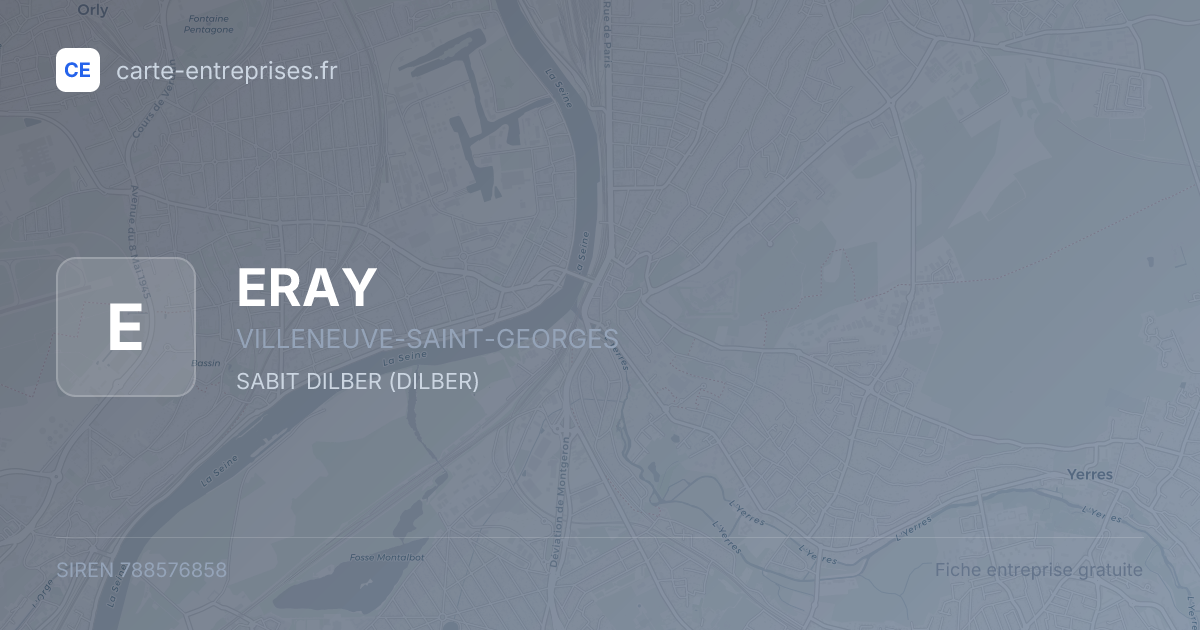 ERAY — 788576858 — fiche entreprise