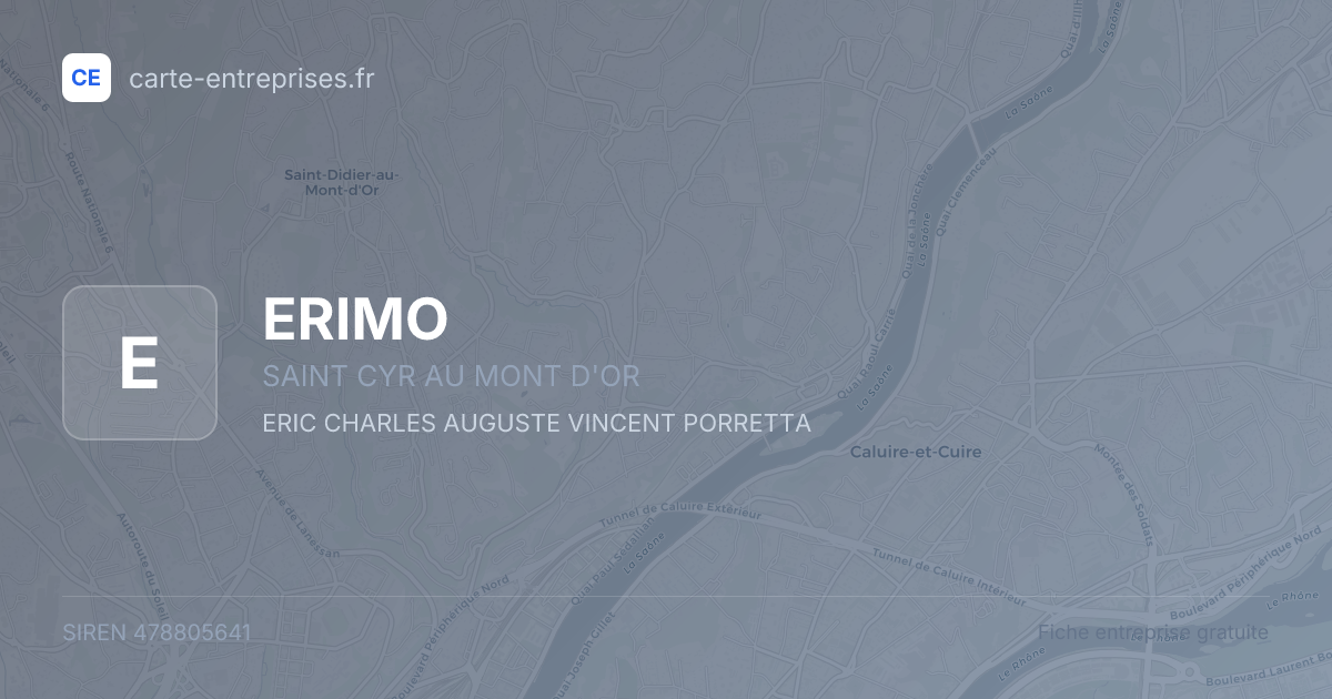 ERIMO — 478805641 — fiche entreprise