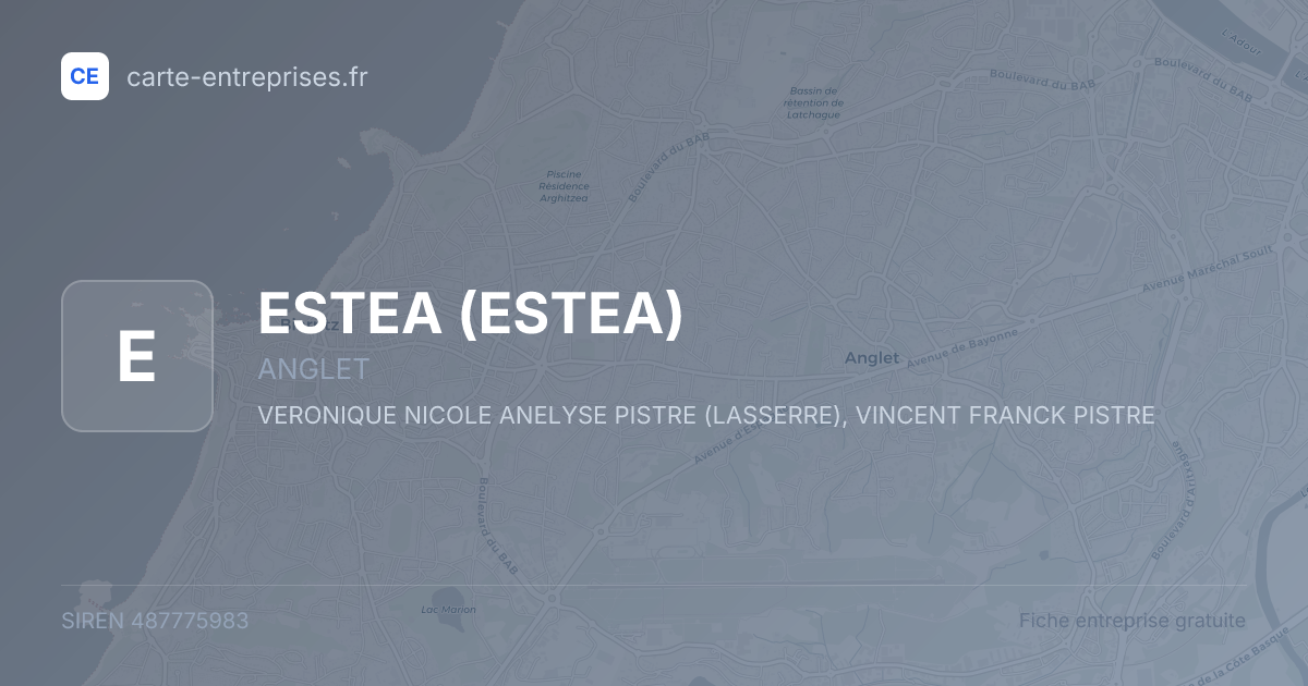 ESTEA — 487775983 — fiche entreprise