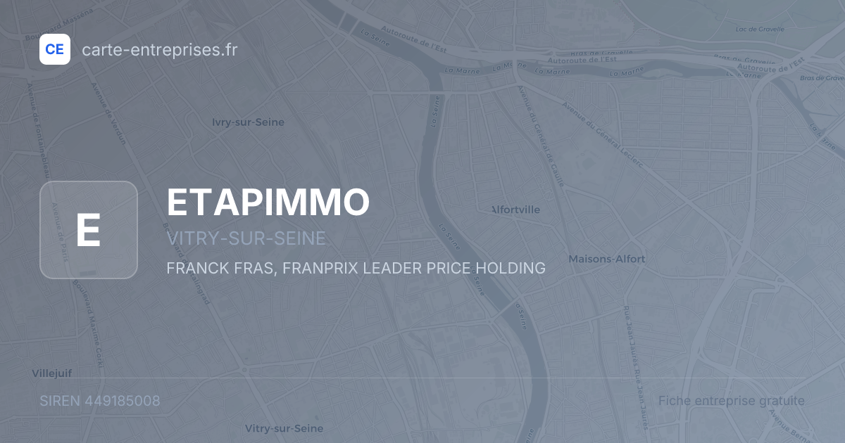 ETAPIMMO — 449185008 — fiche entreprise