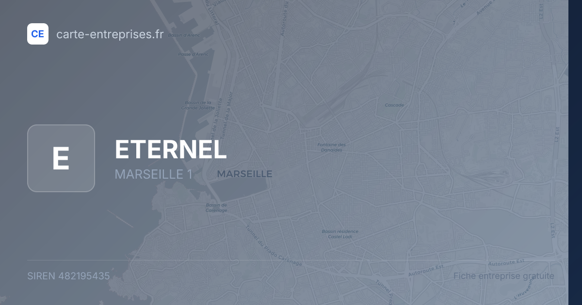 ETERNEL — 482195435 — fiche entreprise