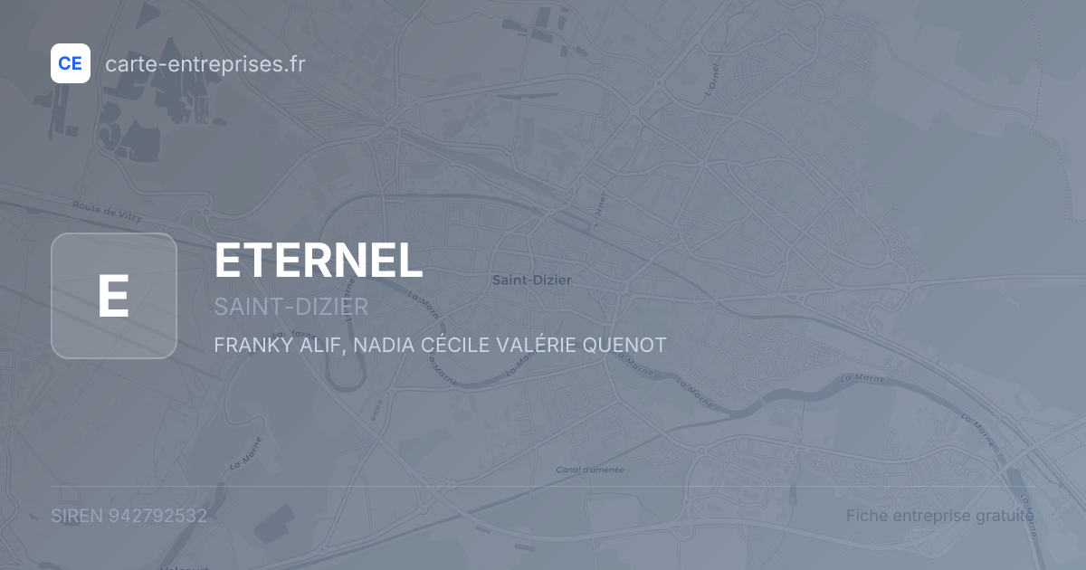 ETERNEL — 942792532 — fiche entreprise