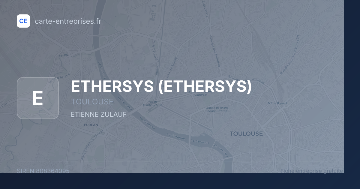 ETHERSYS — 808364095 — fiche entreprise