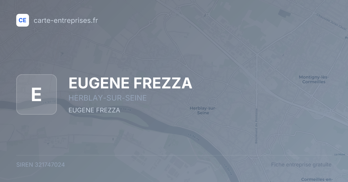 EUGENE FREZZA — 321747024 — fiche entreprise