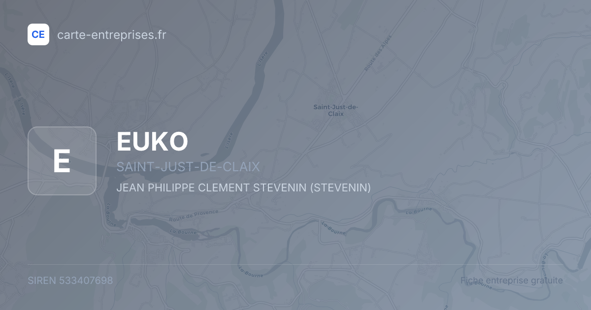 EUKO — 533407698 — fiche entreprise