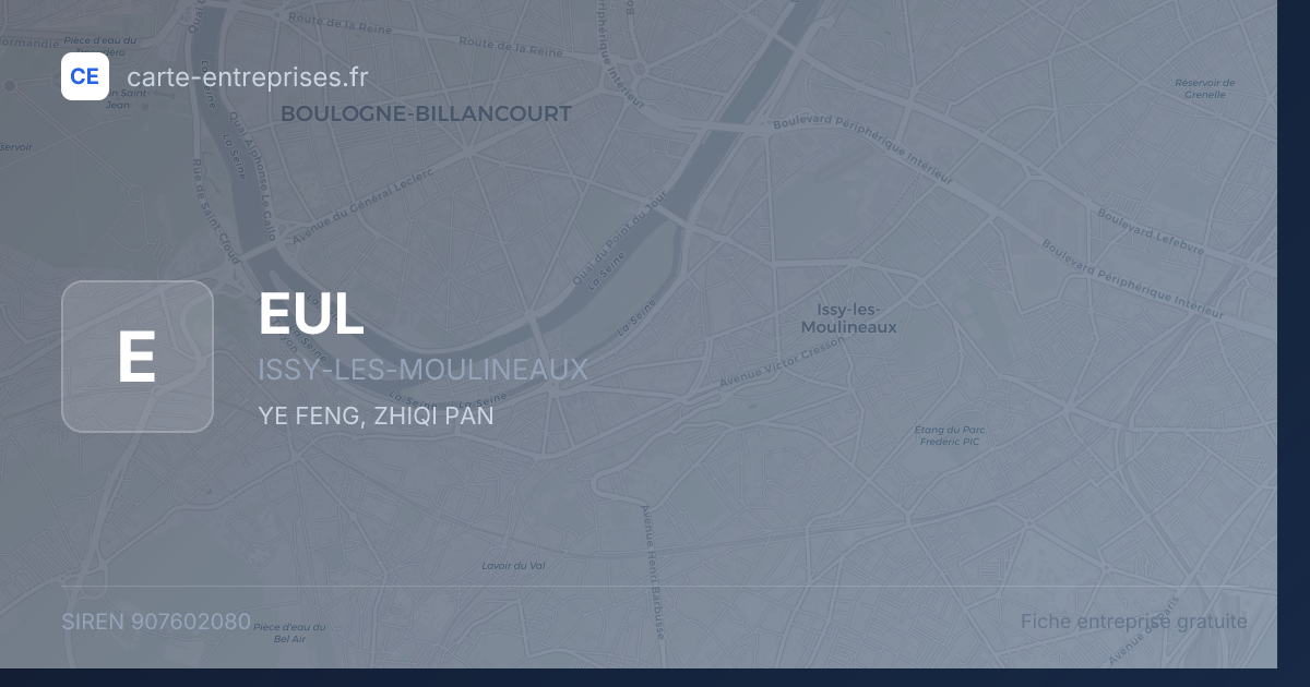 EUL — 907602080 — fiche entreprise
