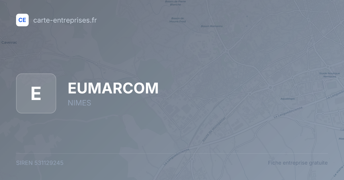 EUMARCOM — 531129245 — fiche entreprise