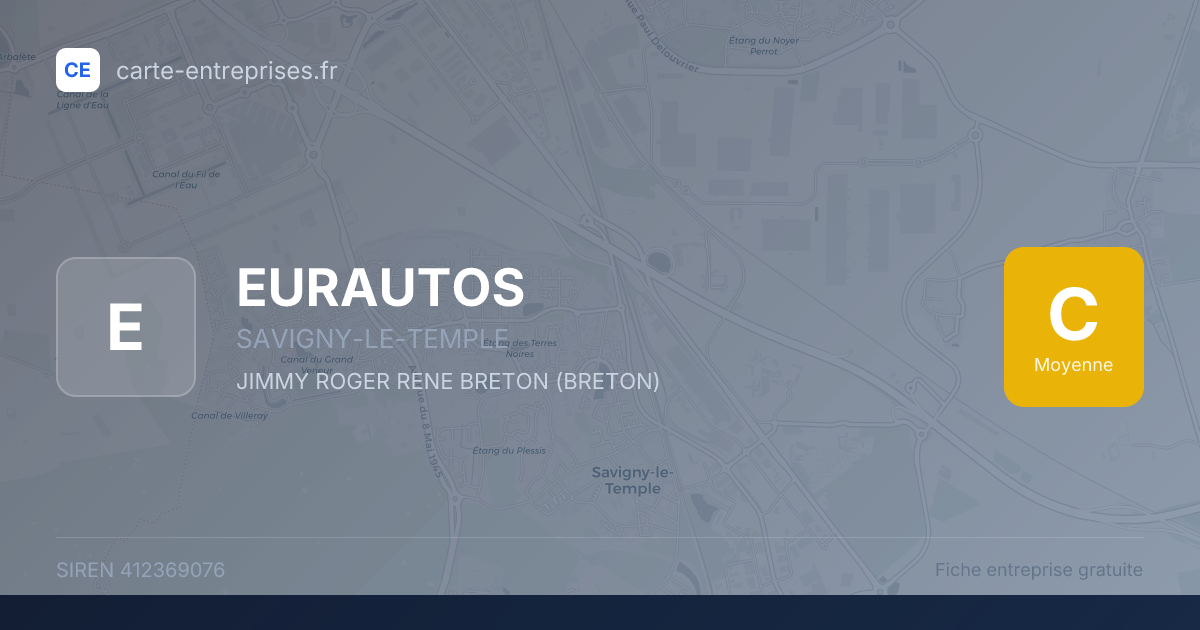EURAUTOS — 412369076 — fiche entreprise