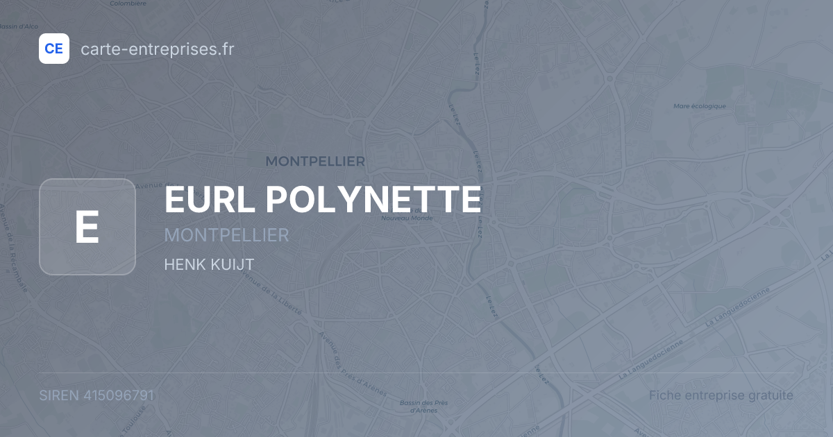EURL POLYNETTE — 415096791 — fiche entreprise