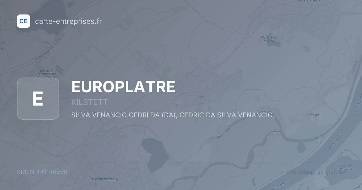 EUROPLATRE — 441146958 — fiche entreprise