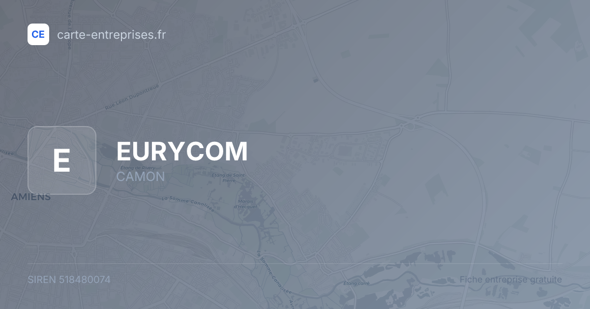 EURYCOM — 518480074 — fiche entreprise