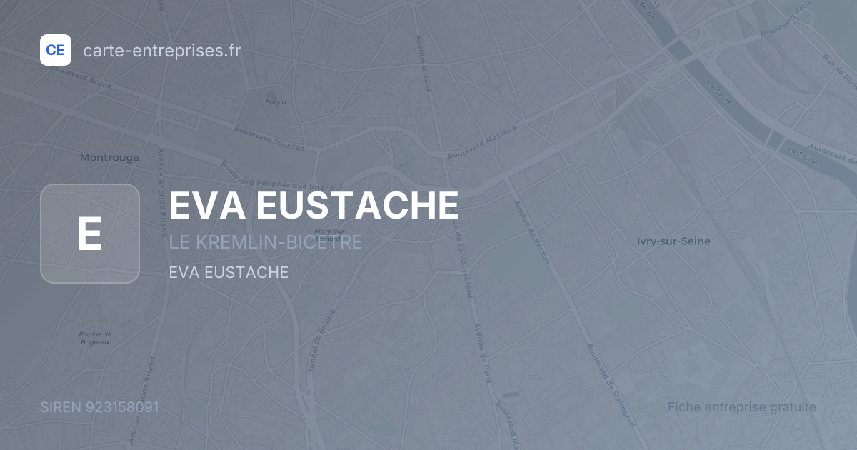 EVA EUSTACHE — 923158091 — fiche entreprise
