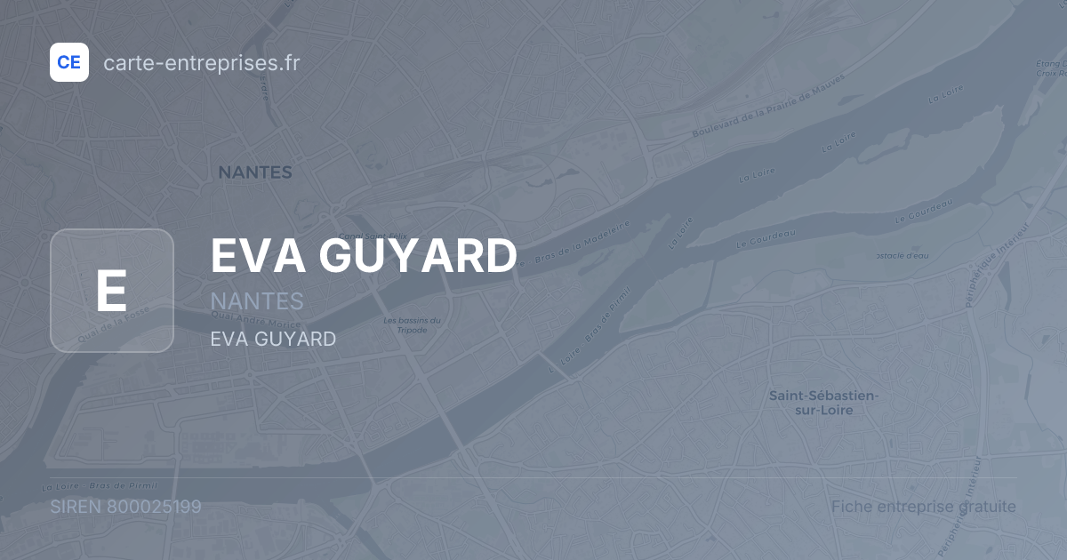 EVA GUYARD — 800025199 — fiche entreprise
