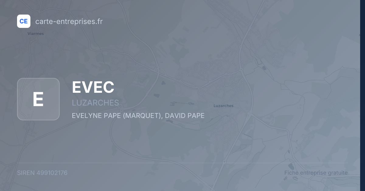 EVEC — 499102176 — fiche entreprise