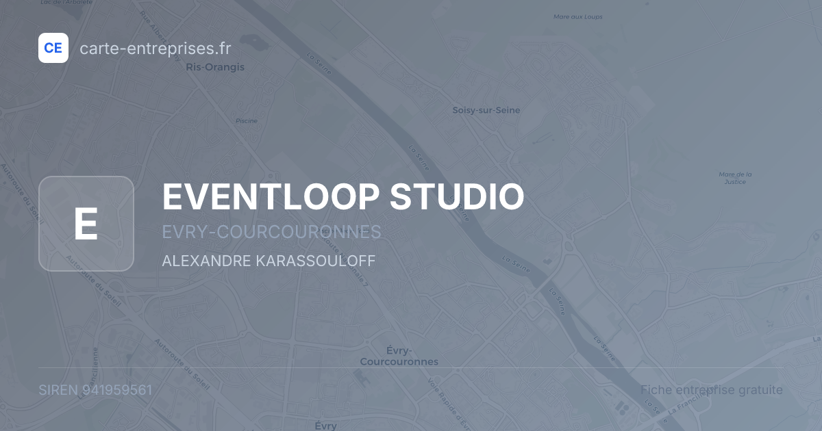 EVENTLOOP STUDIO — 941959561 — fiche entreprise