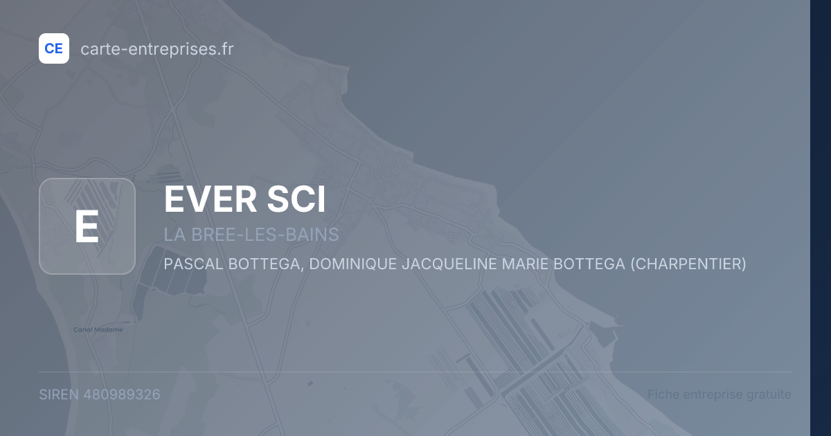 EVER SCI — 480989326 — fiche entreprise