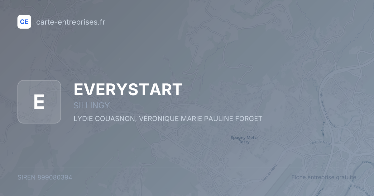 EVERYSTART — 899080394 — fiche entreprise