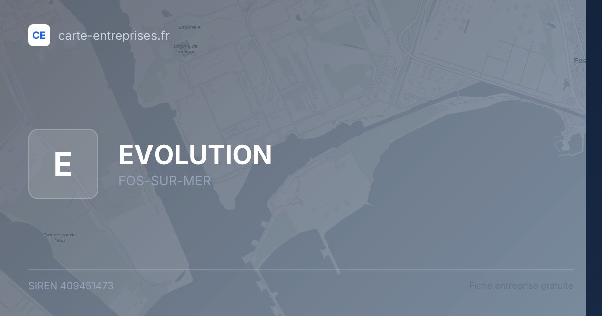 EVOLUTION — 409451473 — fiche entreprise