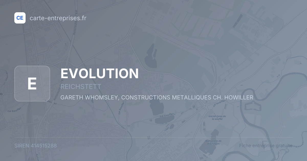 EVOLUTION — 414515288 — fiche entreprise