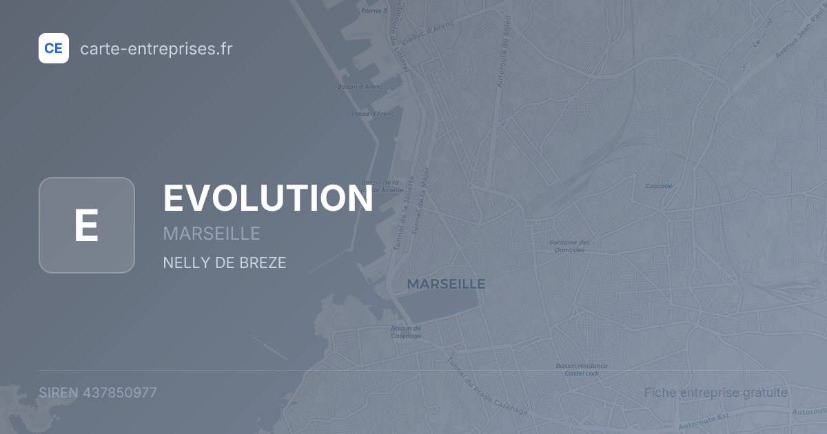 EVOLUTION — 437850977 — fiche entreprise