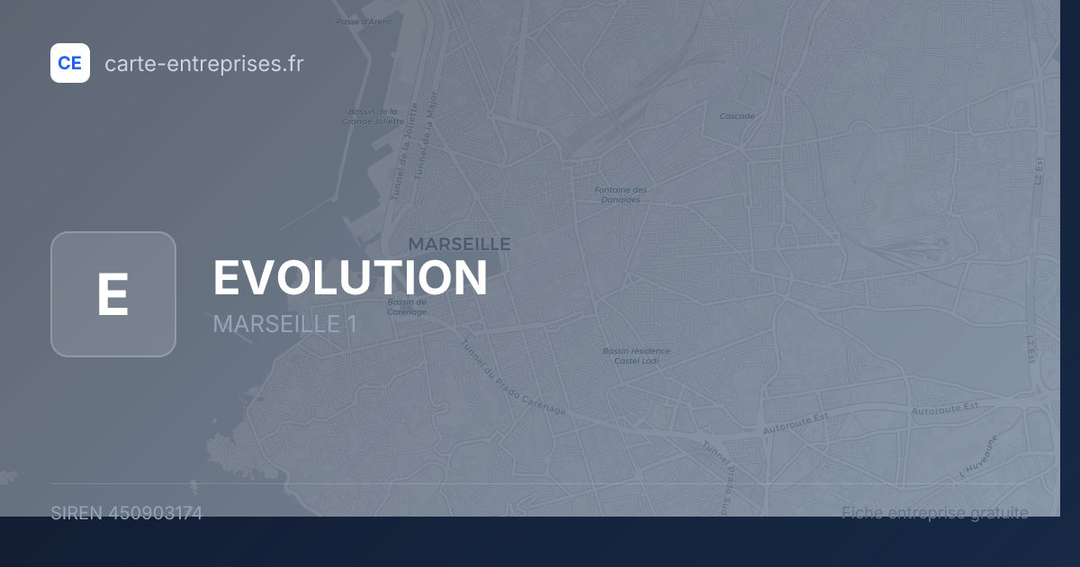 EVOLUTION — 450903174 — fiche entreprise