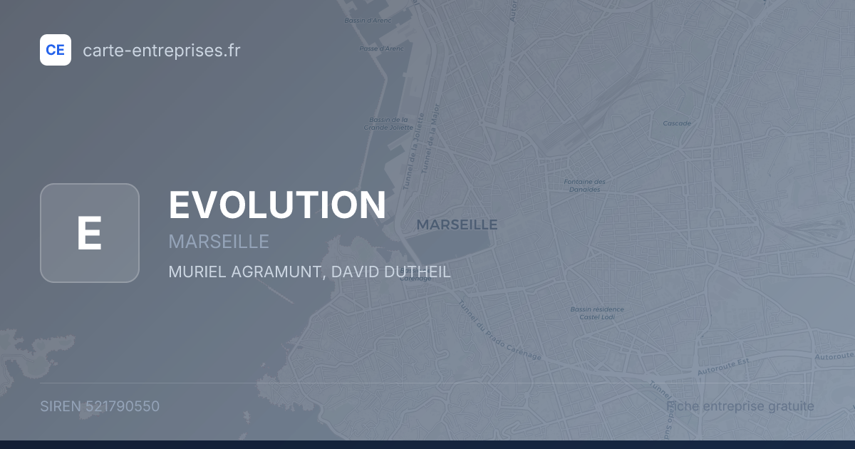 EVOLUTION — 521790550 — fiche entreprise