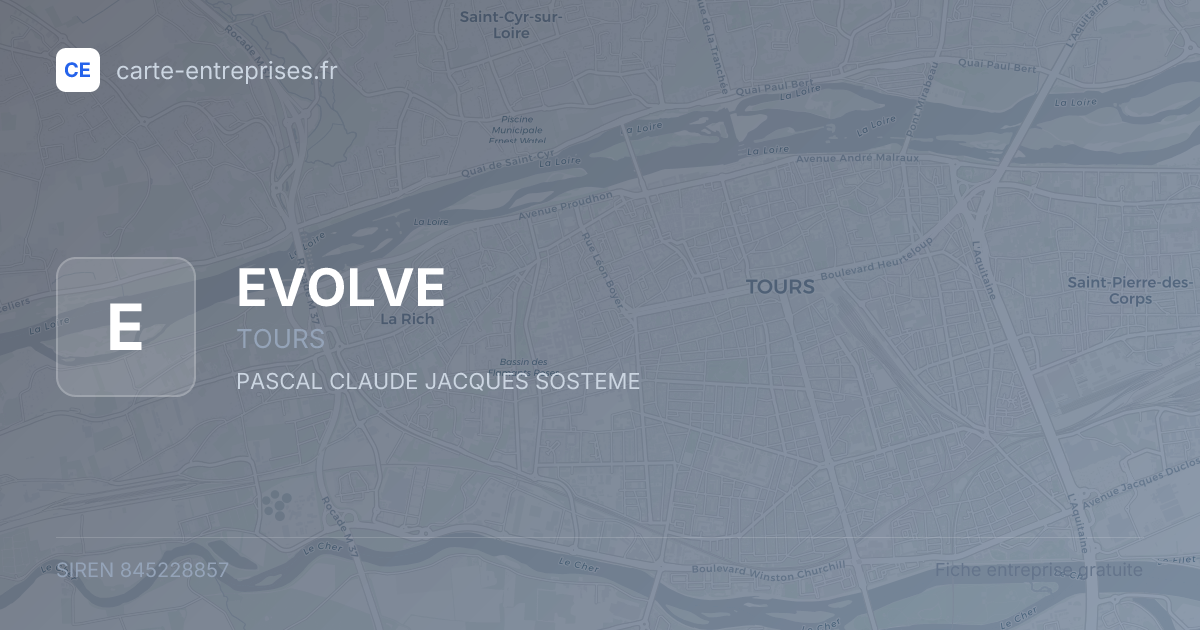 EVOLVE — 845228857 — fiche entreprise