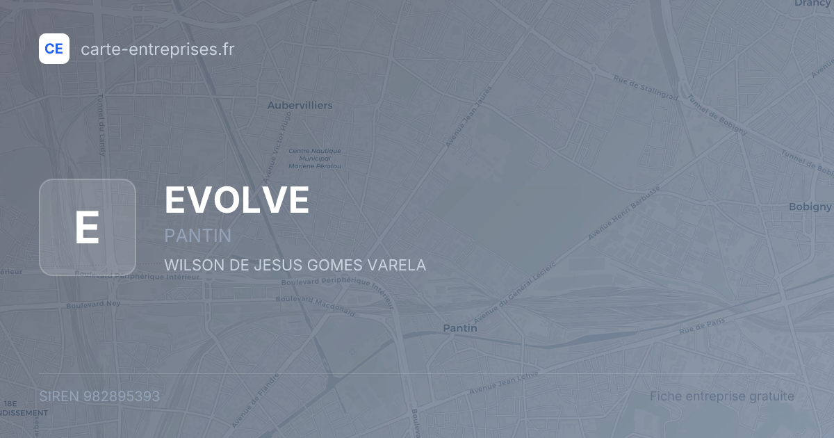 EVOLVE — 982895393 — fiche entreprise
