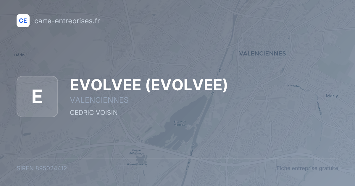 EVOLVEE — 895024412 — fiche entreprise