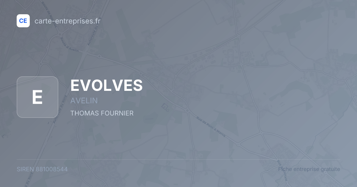 EVOLVES — 881008544 — fiche entreprise