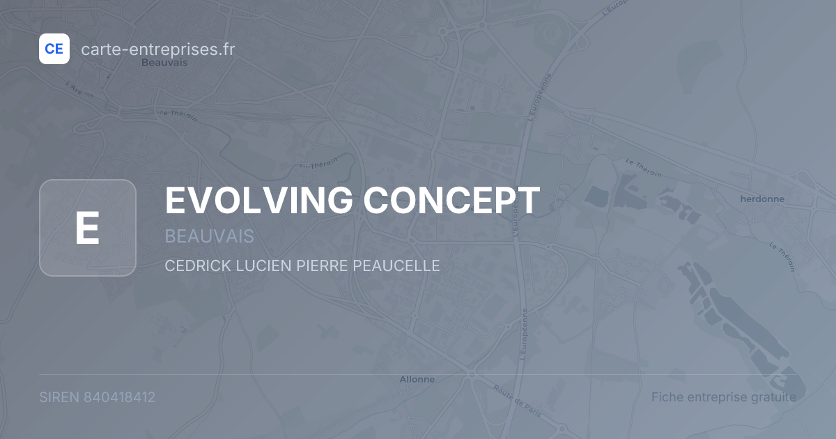 EVOLVING CONCEPT — 840418412 — fiche entreprise