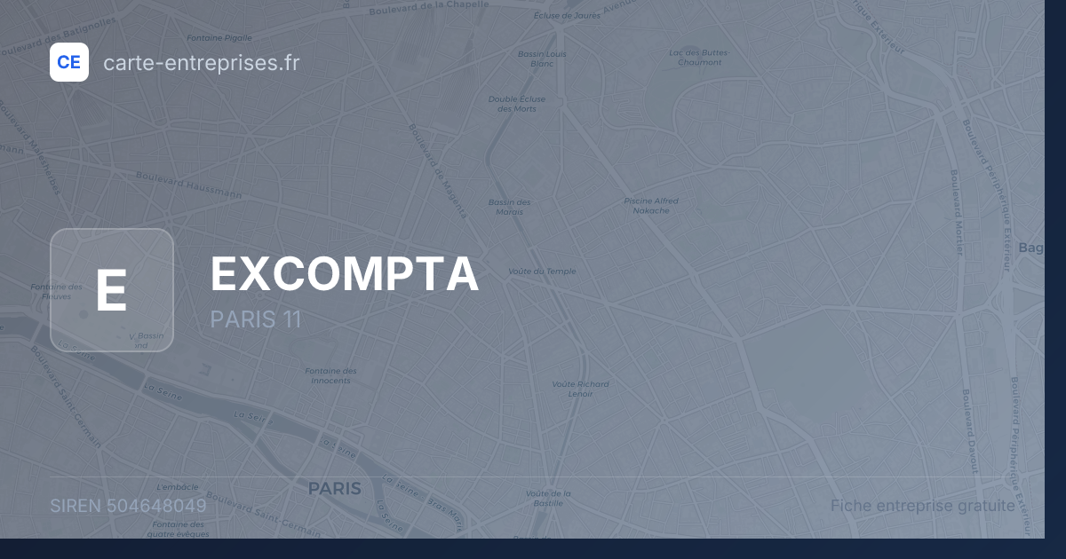 EXCOMPTA — 504648049 — fiche entreprise